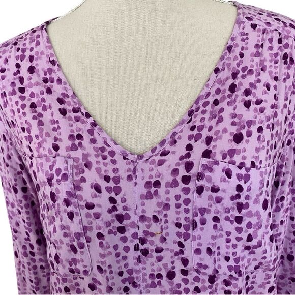 Women's Eddie Bauer Pink Blouse Top Size Medium - Picture 3 of 6